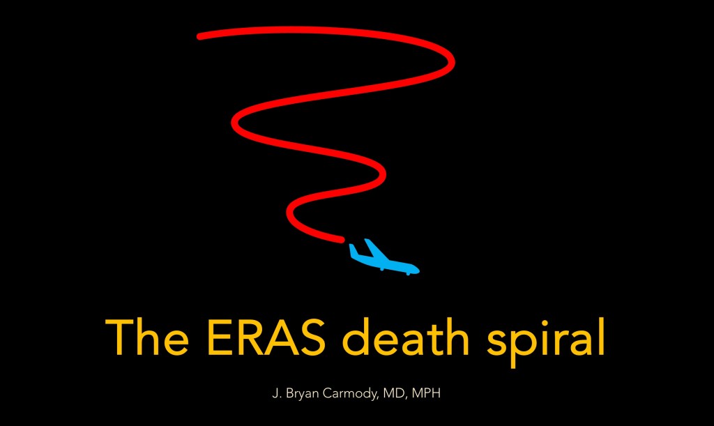 The ERAS death spiral
